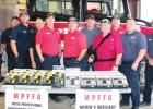 Firefighter auxiliary members donate needed lights