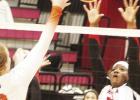 Ladycats fall to Ferris in four sets