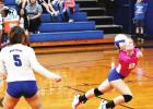 Lady Bulldogs roll past Marlin in 3 sets
