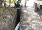 City replaces sewer line in southeast residential area