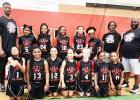 The Mexia junior division girls team will compete at the Little Dribblers National Tournment in Mexia from Wednesday through Saturday. Members of the team are Taaliyah Harris, Sa’Riya Faulk, Kinley Busby, A’Kirrah Green, Khloe Carter, Trinitee Mack, Armoni Price, Haleigh Schaff, Kaizlynn Childs, Adalyn Cotton, Jalayah Gamble and Jarriana Levingston. Coaches are Tony Harris, O’Koye Hobbs and Cedric Busby.
